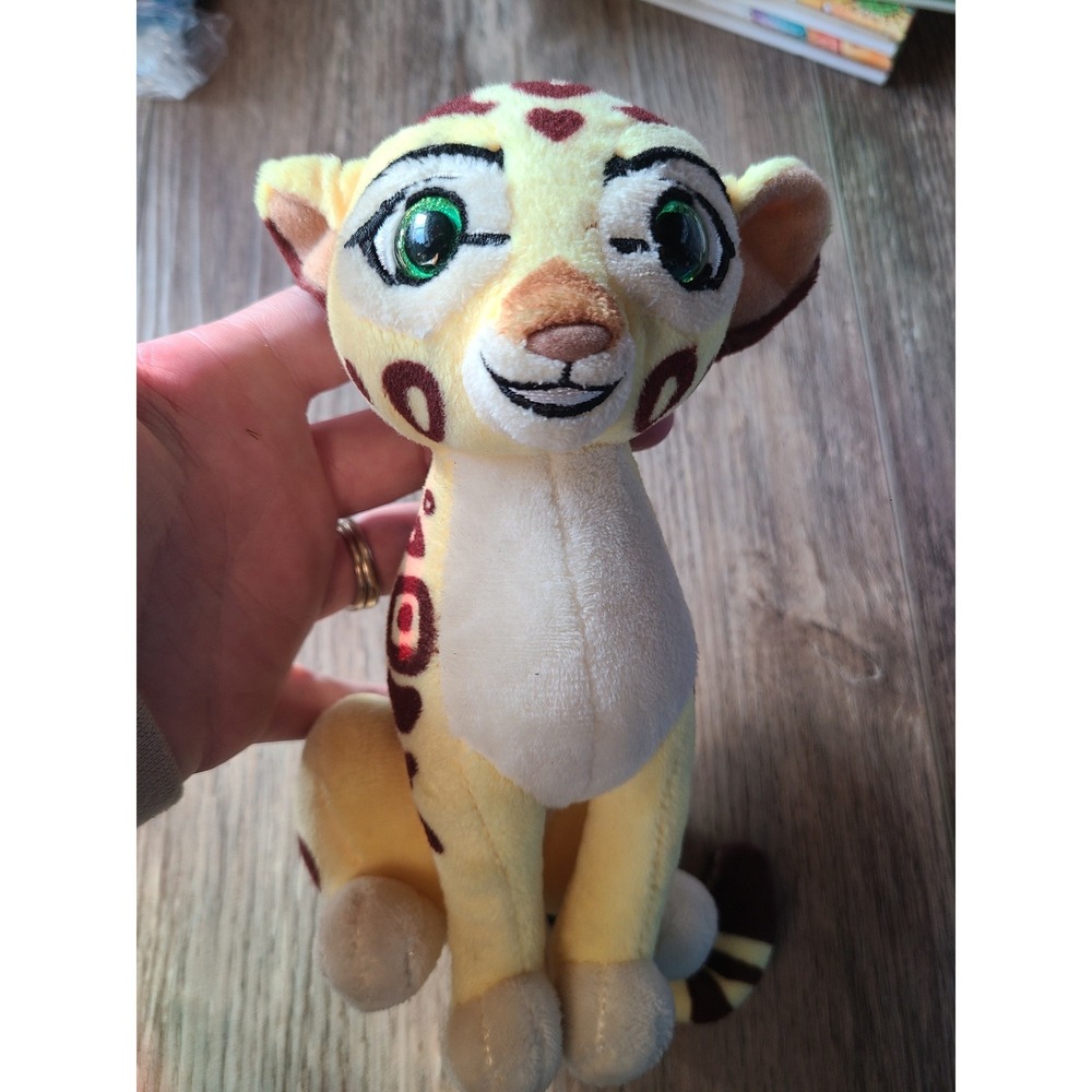 Disney Ty Beanie Babies The Lion Guard Fuli Cheetah Plush Stuffed Animal Yellow